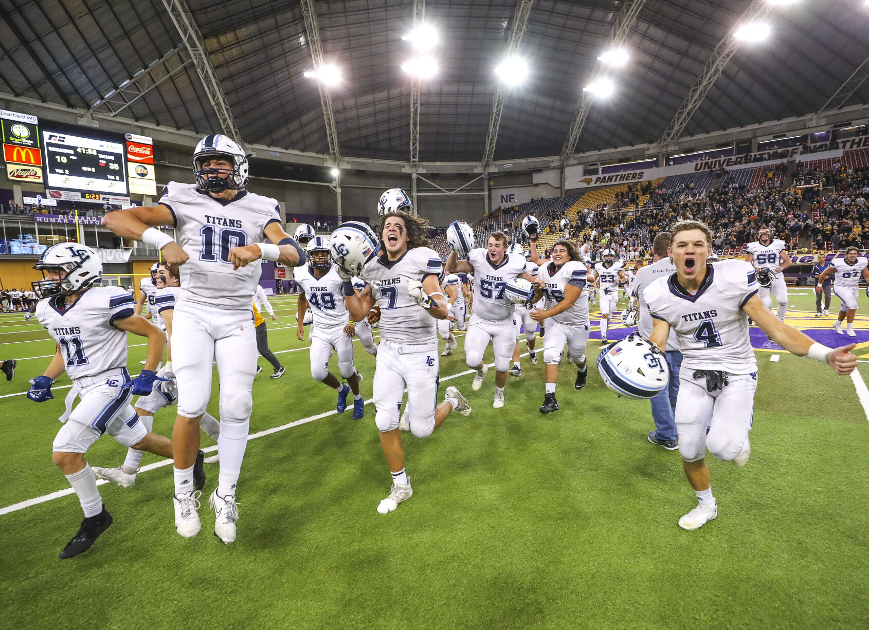 State FBall WSR vs. Lewis Central 9